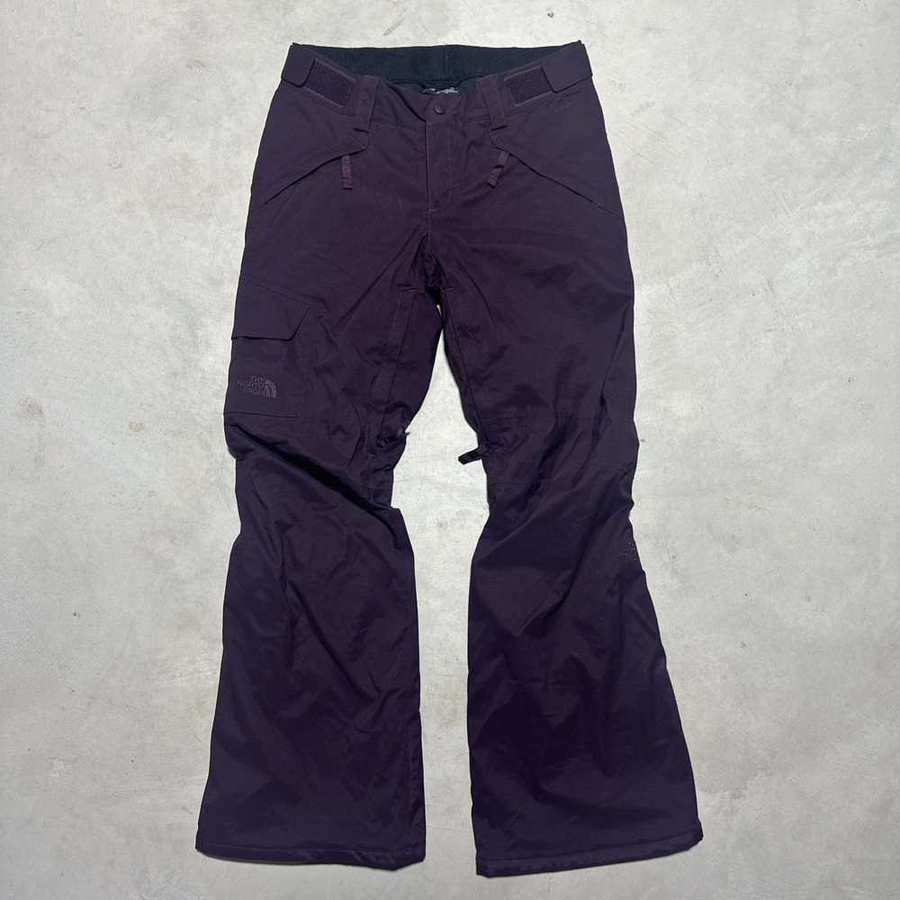 The North Face DryVent Women's Plum Purple Snow Pants SZ S Regular Waterproof